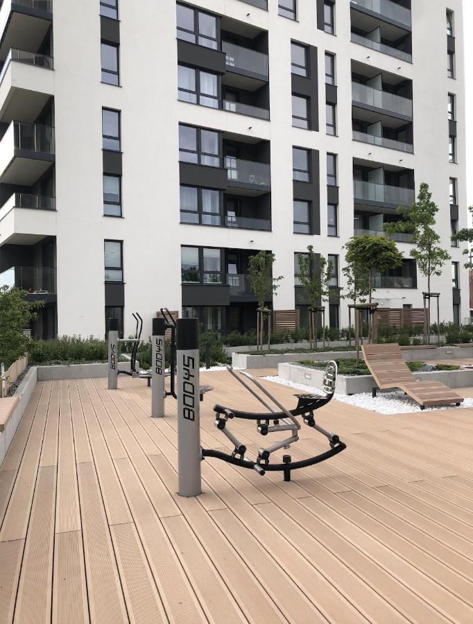 Baltic Premium Apartment Z Klimatyzacja Zaspa Vvita Danzica Esterno foto
